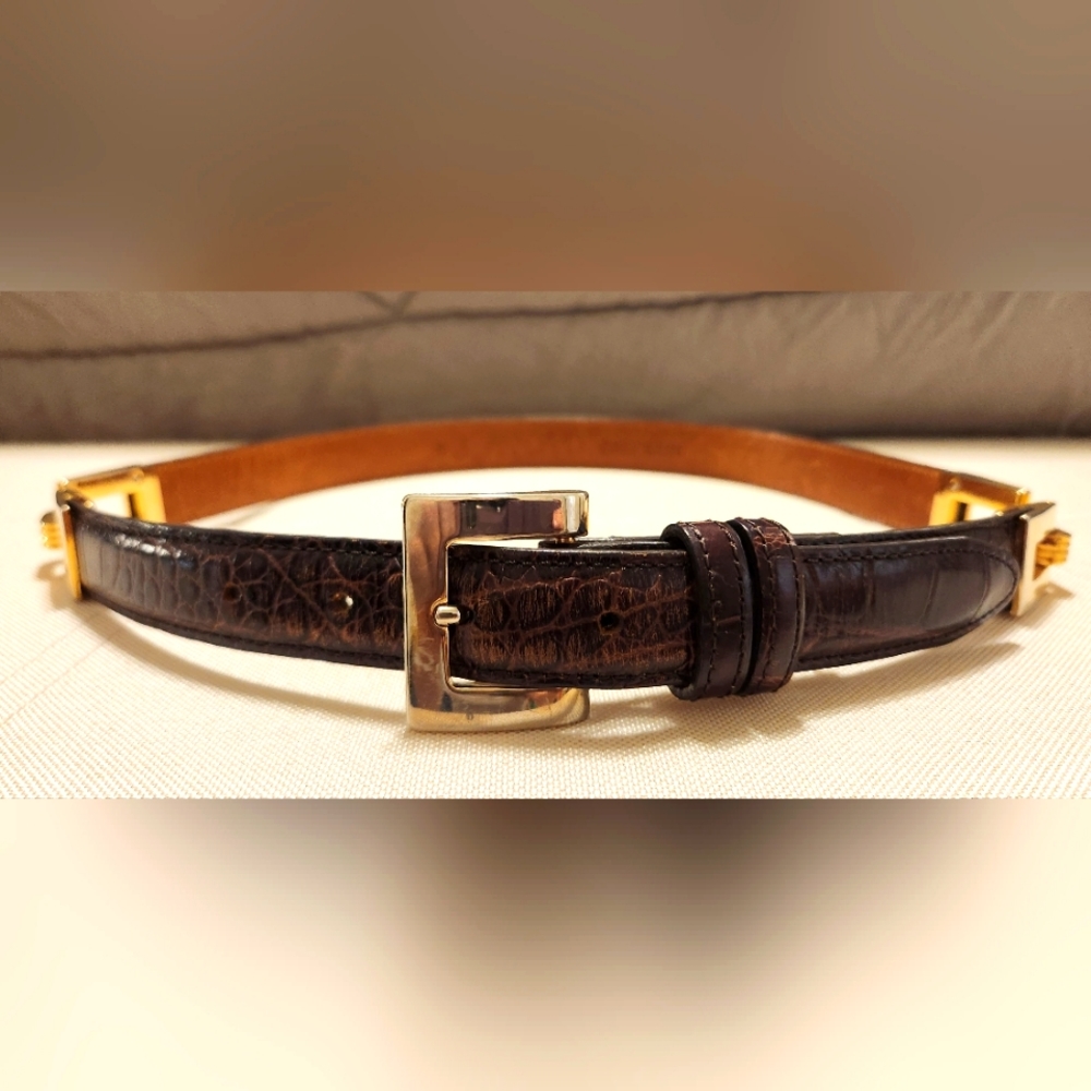 Joan & David Belt w/ Embellishments Size M